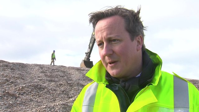 Cameron supports EA efforts during U.K. flood crisis
